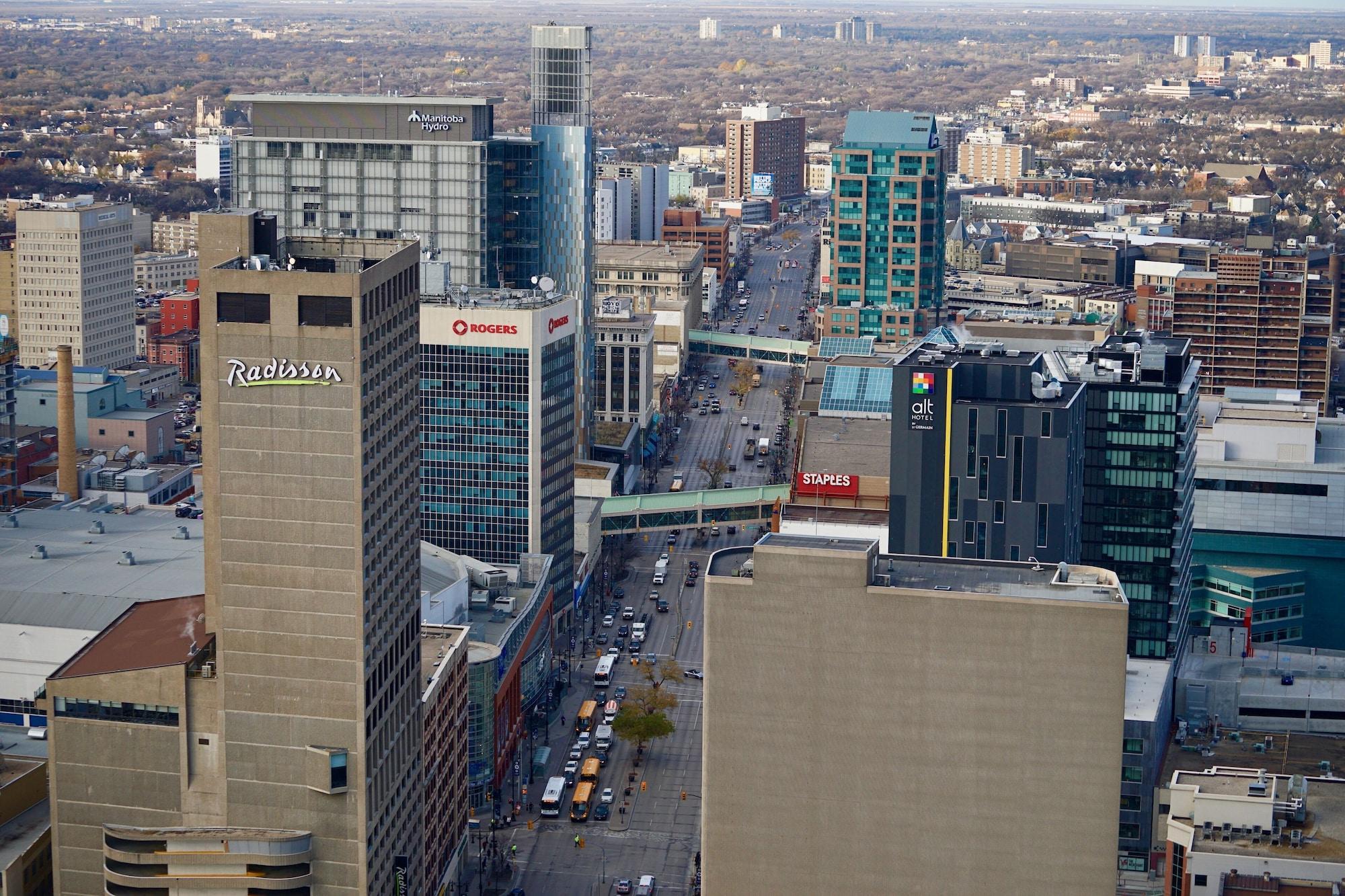 Radisson Hotel Winnipeg Downtown Экстерьер фото